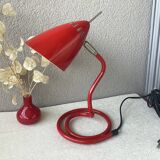 Vintage metal snake lamp