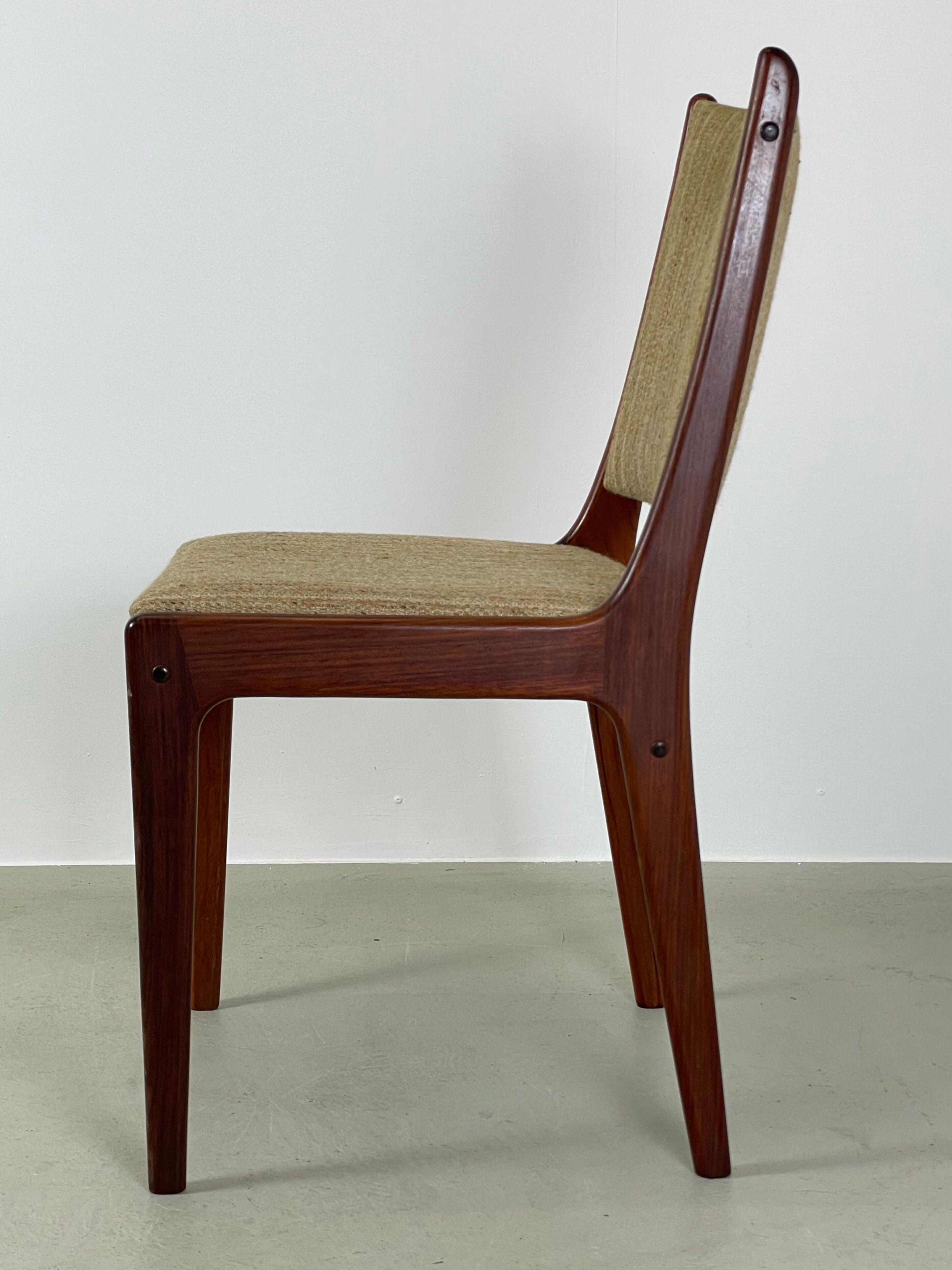 Rosewood dining chair by Johannes Andersen for Uldum Mobelfabrik 1960s