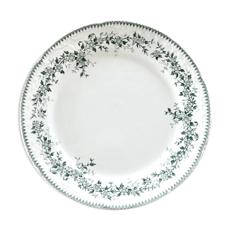 Suite de 6 assiettes à dessert Boch Frères Kéramis
