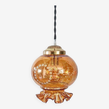 Vintage orange lamp