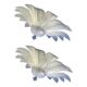 Sputnik Flush Mount in Murano Glass by Simoeng, Set of 2