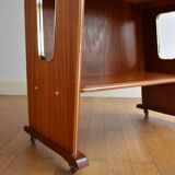 Side table on wheels 1950