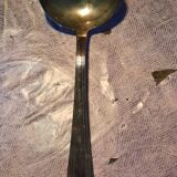 Silver metal cutlery set