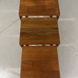 BR Gelsted teak nesting tables with drawer Denmark