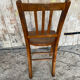 Vintage Luterma Bistro Chair Wood Thermoformed Seat #D801