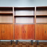 Bibliothèques vitrines modulables modernistes