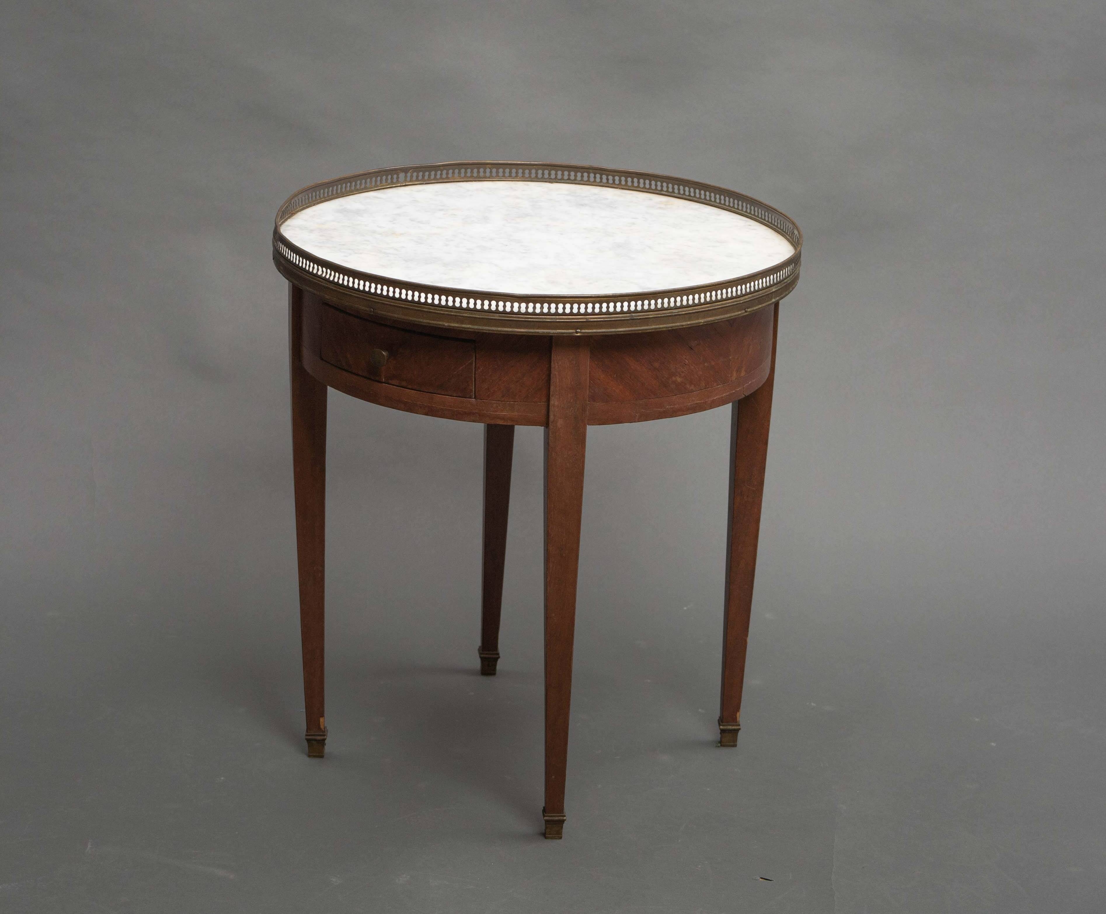 Pair of Louis XVI gueridons