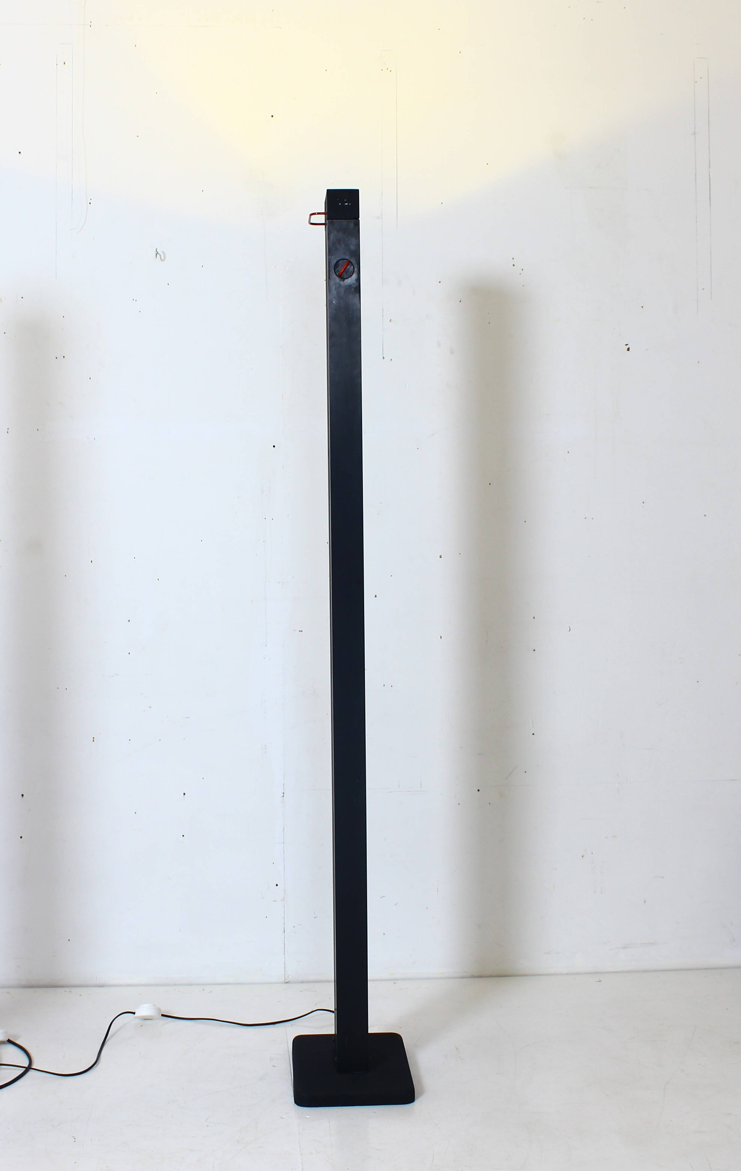 Pair of vintage Italian floor lamps "Zagar" by Silvio Carpani for Stil