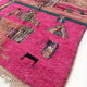 Moroccan Berber carpet Boujaad with colorful patterns 252x168m