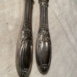 Fork and leg knife in a box