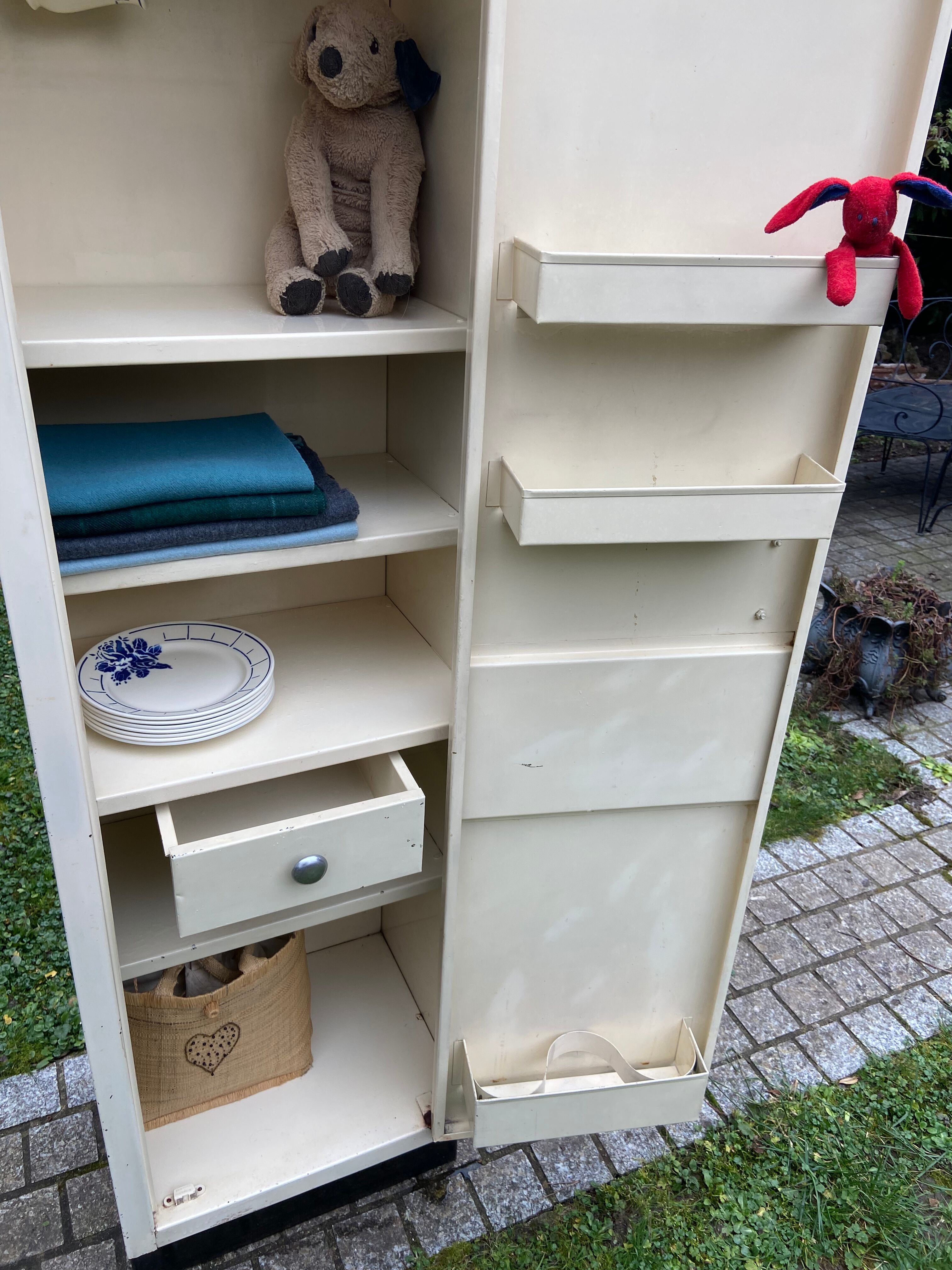 Vintage metal cabinet 1950
