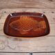 Fish plate Earthenware Saint Clément 1304 France