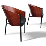 Pair of chairs "Costes" by Philippe Starck