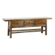 Spanish antique sideboard with 3 drawers from the 18th century