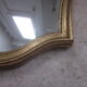 Gold style mirror