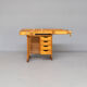 Sjoberg wooden workbench with drawers and 1 door cabinet