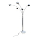Vintage ARC floor lamp with 5 adjustable chrome arms on marble base