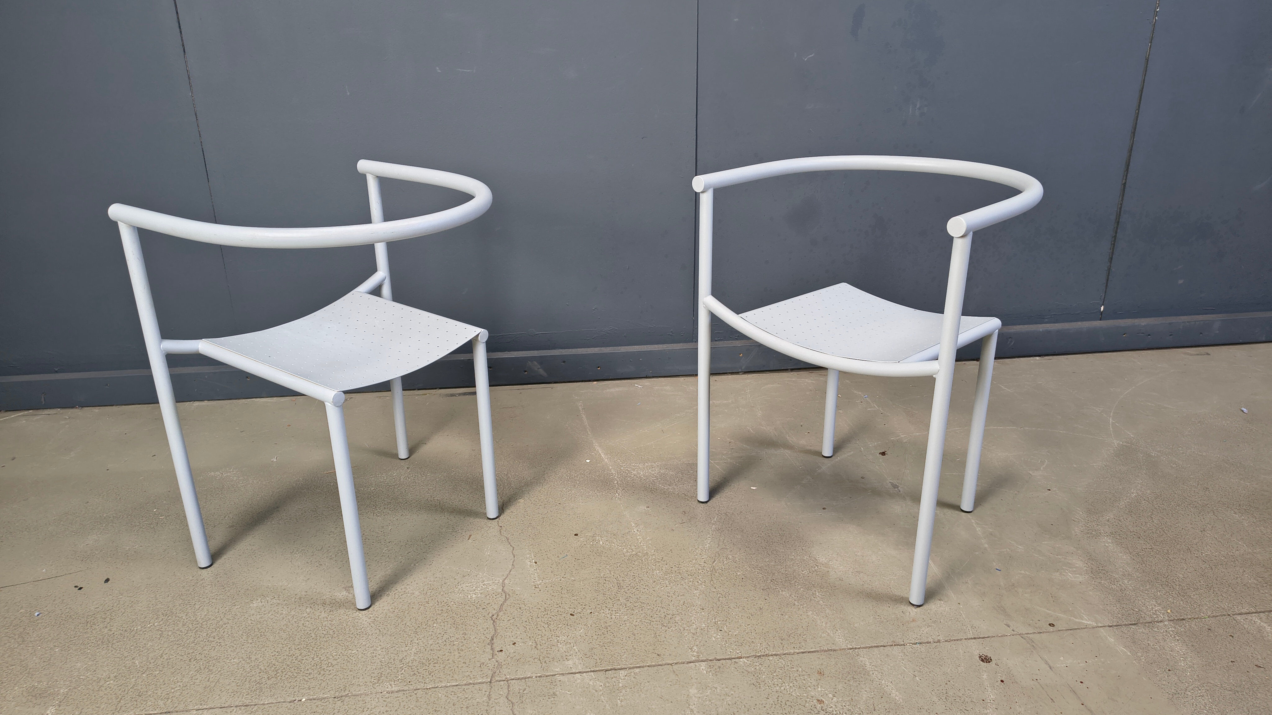Vintage Von Vogelsang chairs by Starck for Driade, 1980s