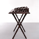 Antique Mahogany tray table Victorian 1880 England