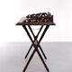 Antique Mahogany tray table Victorian 1880 England