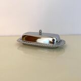 Complete vintage Irvinware butter dish