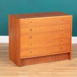 Retro Teak 1960s Danish Chest Of Drawers