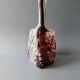 Blown glass bottle vase, Clichy glassworks