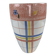 Vase à carreaux vintage