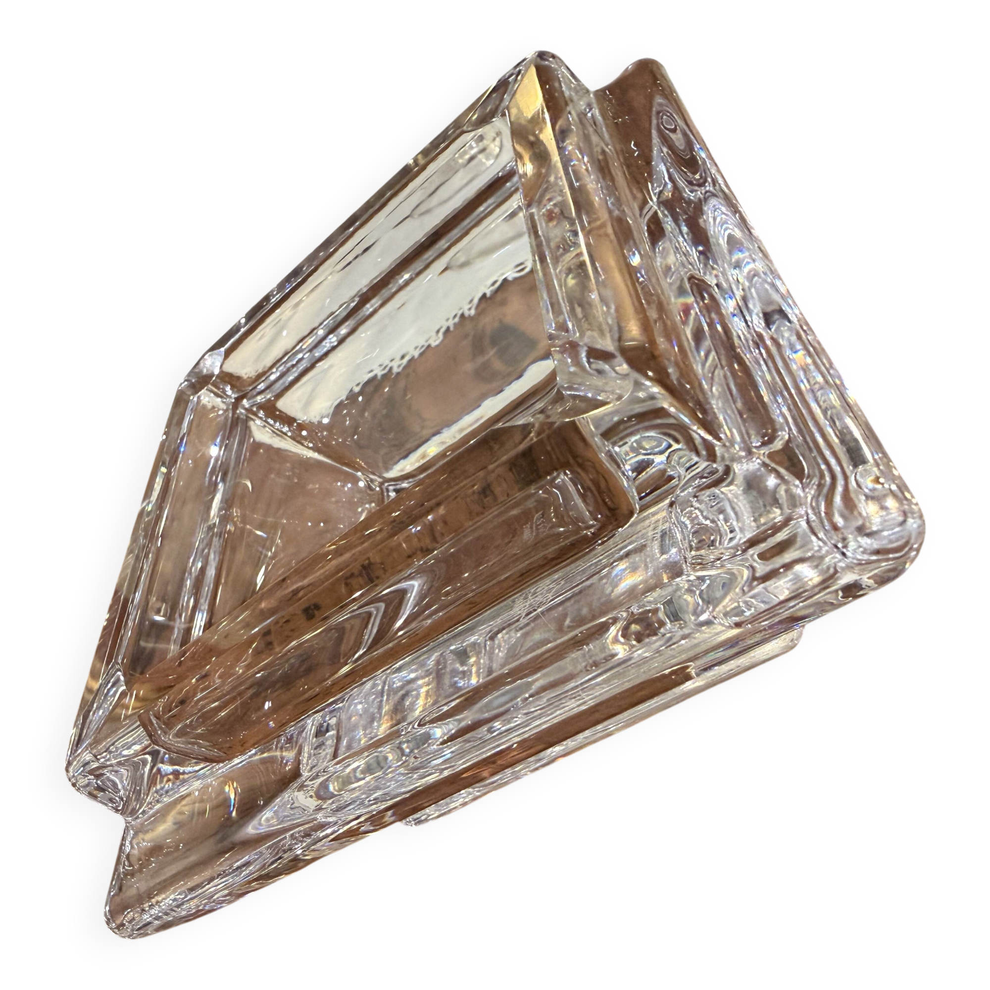 Crystal ashtray from Sèvres