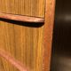 High chest of drawers, Scandinavian style, teak, 6 drawers, 1970