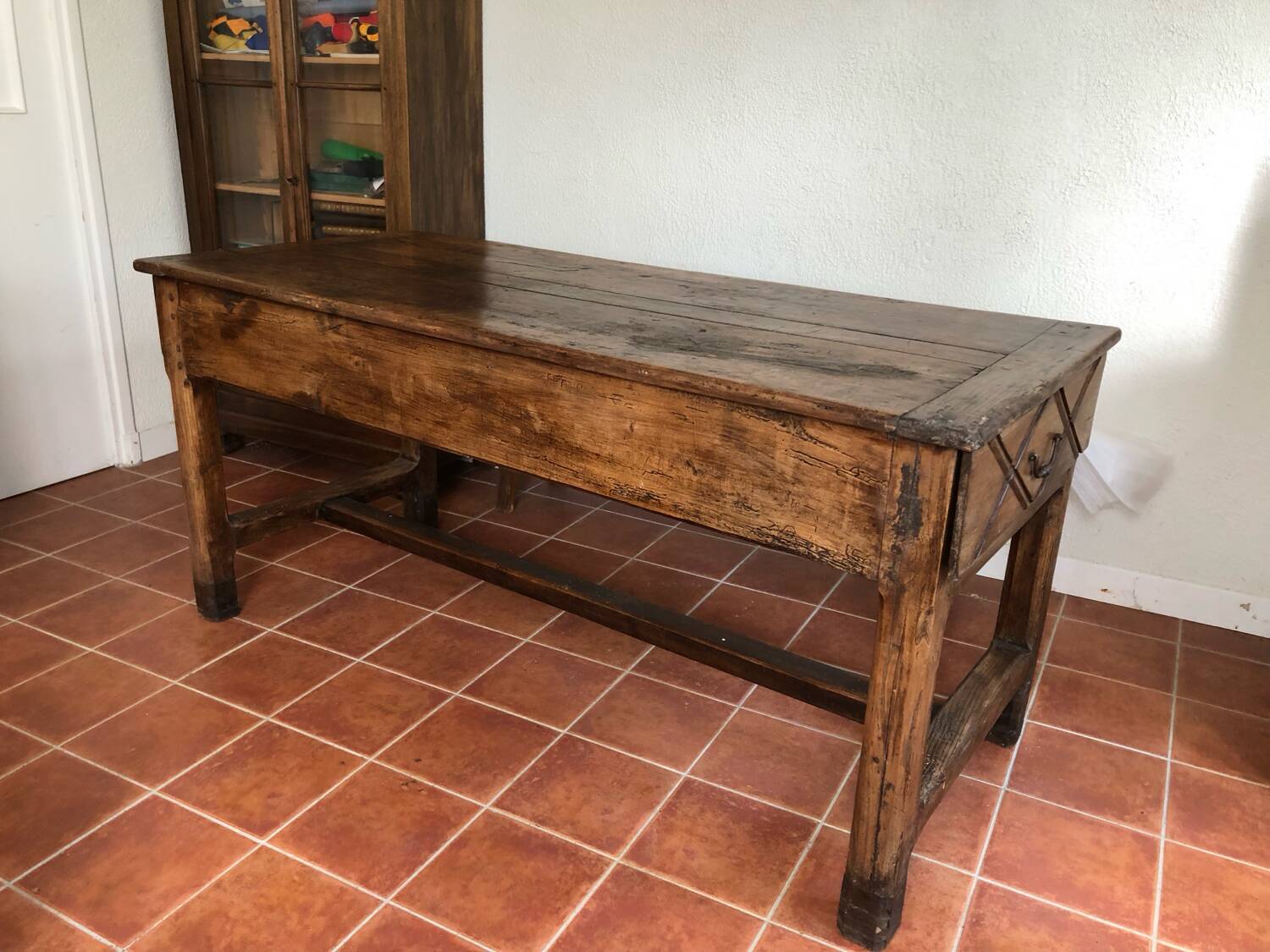 Old farm table