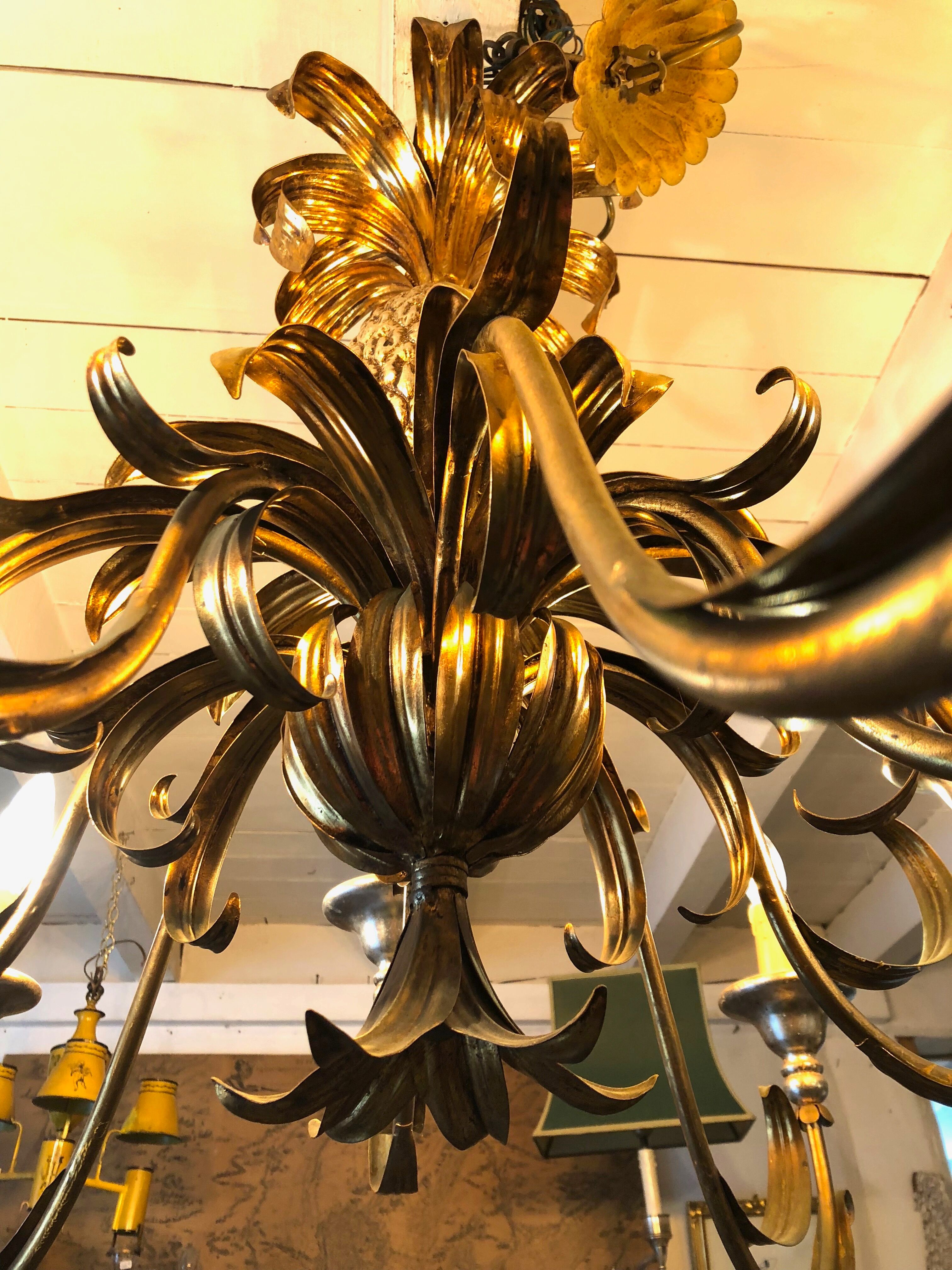 Pineapple chandelier