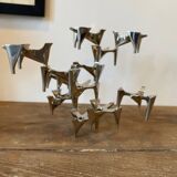 3 Vogelflug Hammonia modular candlesticks, 1970