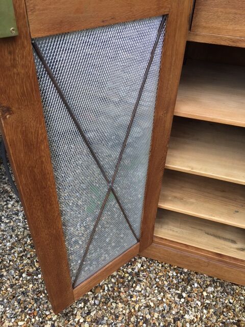 Armoire industrielle bois