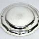 Christofle - Silver-plated metal rimmed plate