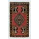 Handmade Accent Rug. Vintage Door Mat. Turkish Seat Cover. Entryway Mat. Kitchen Rug