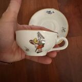 Fine vintage porcelain breakfast cup