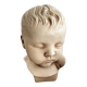 Child bust made from resin by Antoine Paridon, signed 240 A.P.