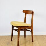 Vintage Hałas chairs yellow vintage - set of 2