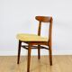 Vintage Hałas chairs yellow vintage - set of 2