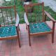 Pair of Scandinavian armchairs