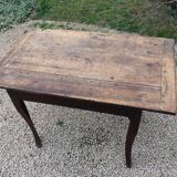 Rectangular walnut table