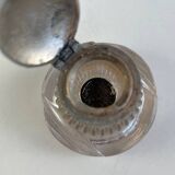 Encrier ancien en verre