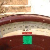 Old dealer balance bakelite with settings Testut