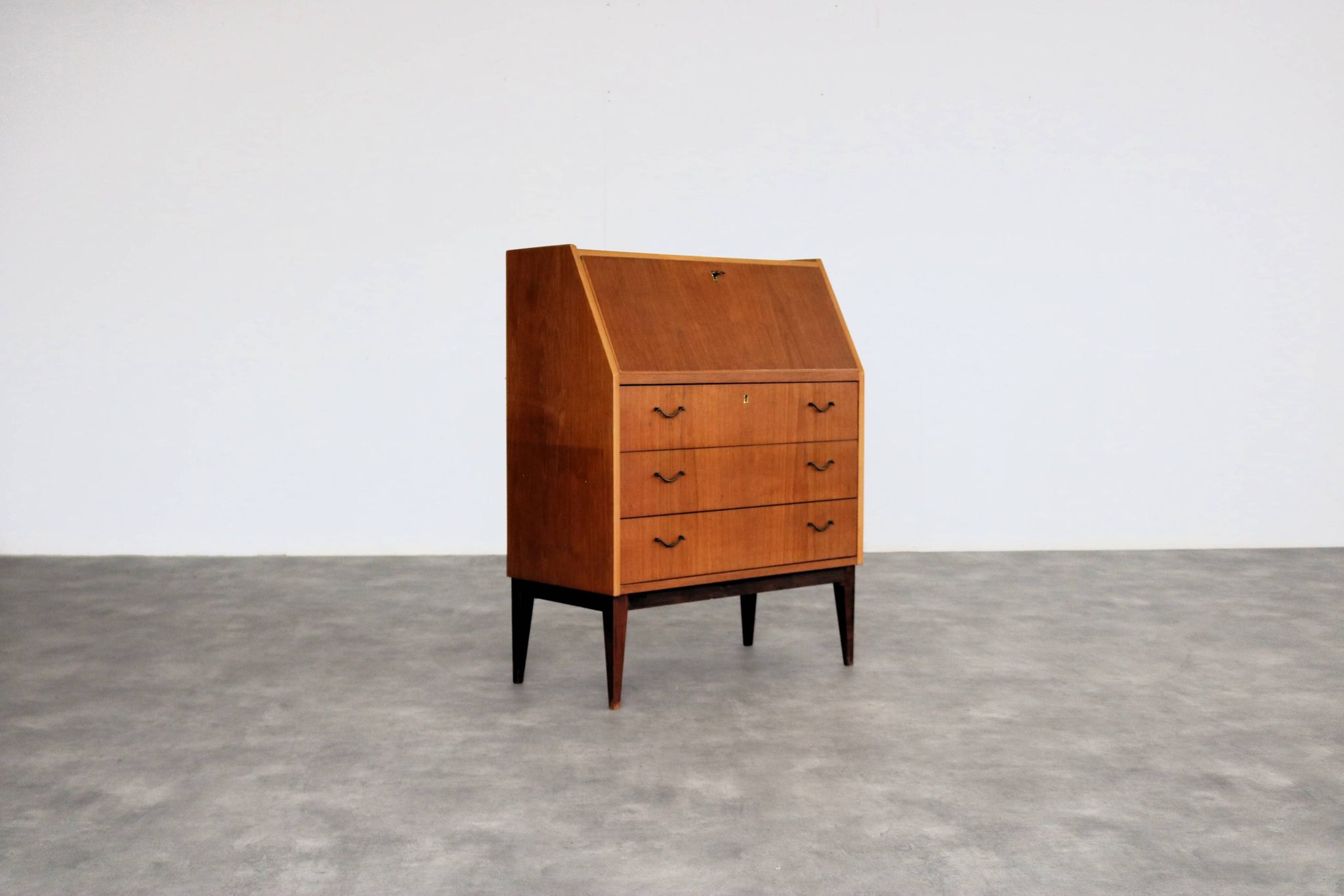 Secrétaire, commode, Suède années 1960