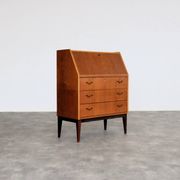 Secrétaire, commode, Suède années 1960