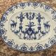 Dish Jules Vieillard Bordeaux 48 cm, 19th century.