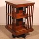 Revolving Bookcase with Iron Base - 19th Century