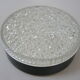 Ceiling lamp staff vintage 1960 glass & metal