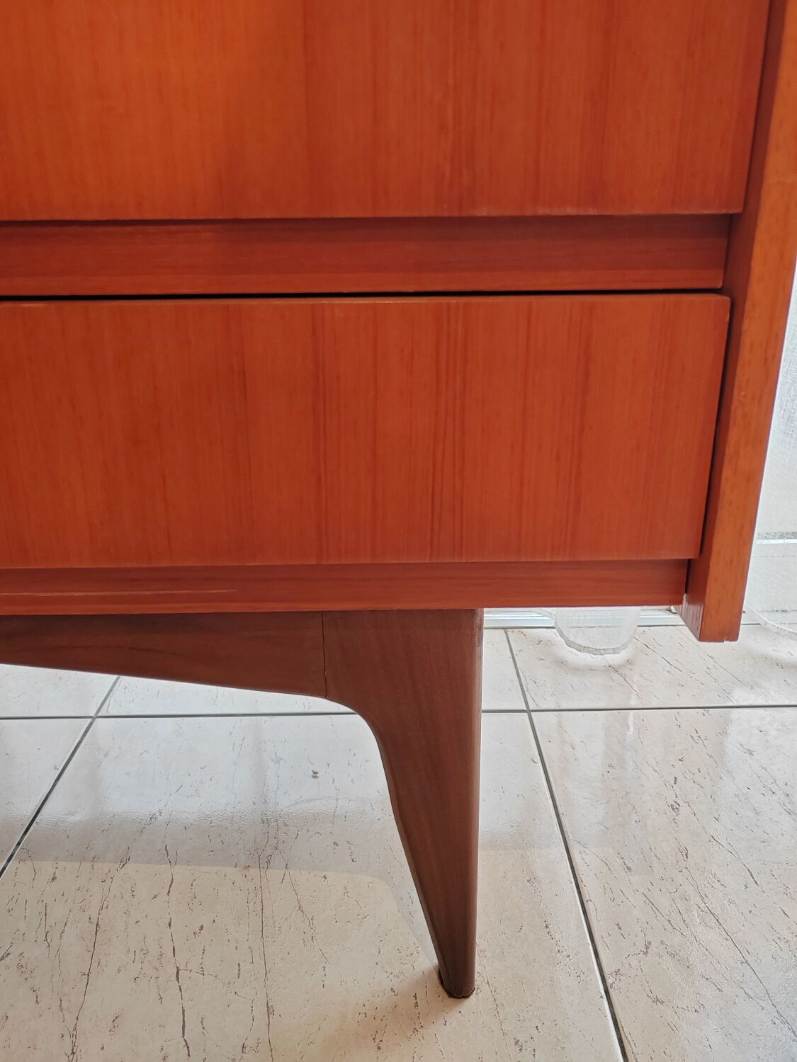 Scandinavian wardrobe, Scandinavian secretary, storage furniture.